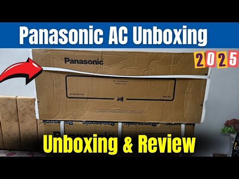 Panasonic AC 2025 ⚡ Panasonic 1.5 Ton 3 Star AC Unboxing and Review 2025⚡Best 1.5 Ton 3 Star AC 2025
