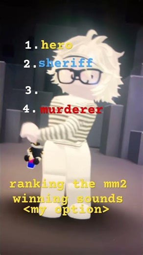Ranking the mm2 winning sound’s