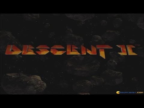 Descent 2 gameplay (PC Game, 1996)