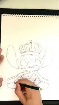 #stitch Easy Drawings #4 How to Draw Stitch رسم ستيتش