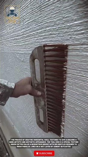 DIY Modern Wall Texture Using a Special Texture Brush #agriculture