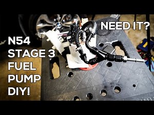 Now I Can Run FULL E85! | N54 BMW Stage 3 Fuel Pump DIY