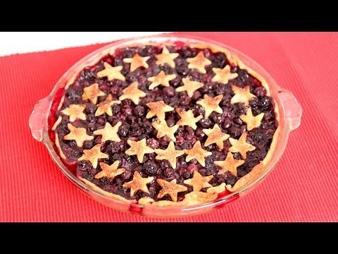 Homemade Blueberry Pie Recipe - Laura Vitale - Laura in the Kitchen Episode 607