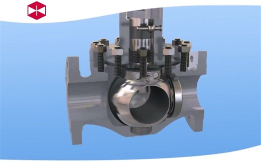 Orbit Valve欧比特轨道球阀3D动画模拟