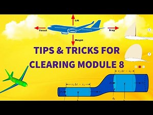 TIPS & TRICKS FOR MODULE 8 |AVIATIONA2Z ©|