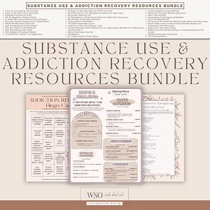 Addiction Recovery Resources Bundle: Worksheets, Guides, and Tools (PDF Download - Etsy