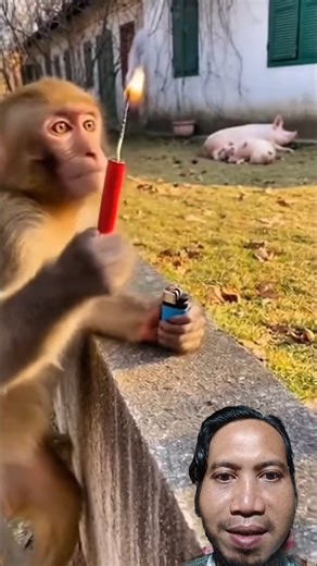 Explode!!!! #monkey #animals