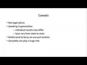Tort Liability and Risk Management for Local Public Agencies - Part 1