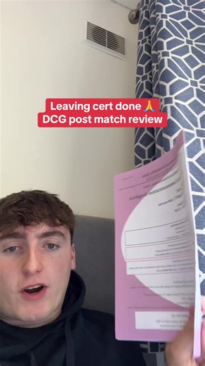 Leaving Cert DCG Post Match Review 2024