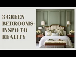 3 Dream Green Bedrooms: from Pinterest to Reality