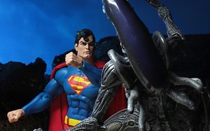 【搬运】Neca 超人VS异形 SDCC 2019 限定 SUPERMAN vs ALIENS Figure 2 Pack unboxing