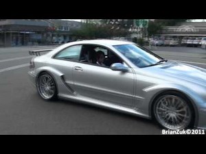 Mercedes CLK DTM AMG Acceleration