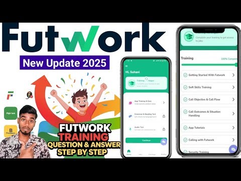 Futwork New Training Quiz Answers Latest and Updated || Fhutwork Kaise pass kare | Update quiz 2025