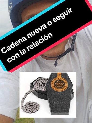 Me quedé sin novia pero con la mejor Cadena de bmx del mercado 🙁🥰 #shadowsupreme #shadowbmx #supremechain #bmx #bmxchain