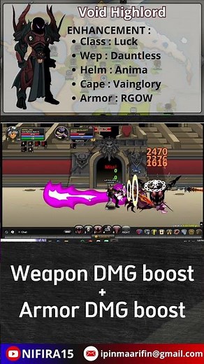 Void High Lord vs BOSS CHALLENGE : SLUGFIT #aqw #bossfight #gaming