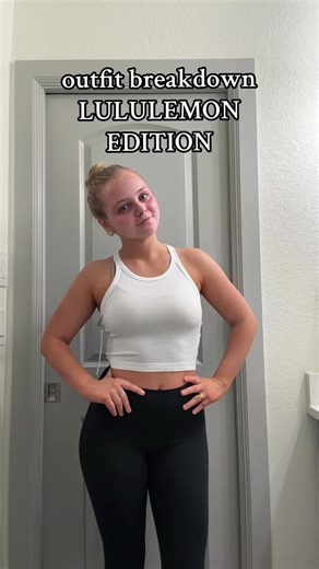 outfit breakdown- lululemon edition. featuring- wunder under smooth cover high rise tight 25