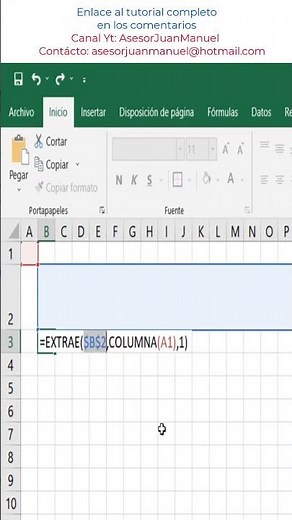 👁🆗 Convertir TEXTO a BINARIO Mediante Fórmulas en EXCEL | Usando el Código ASCII y Números Binarios🔵