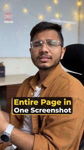 7.5K views · 65 reactions | How to Take Full page screenshot in...