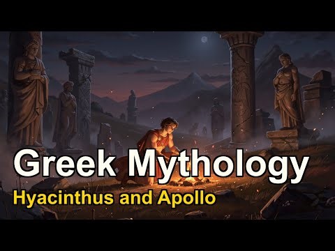 Sleep Story for Adults | Greek Mythology | Hyacinthus (1 Hour) Fireplace Ambience