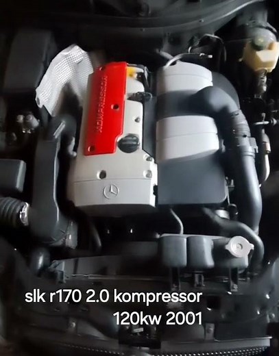 Mercedes SLK R170 – 2.0 Kompressor Engine (120 kW) | Detailed Look After Restoration