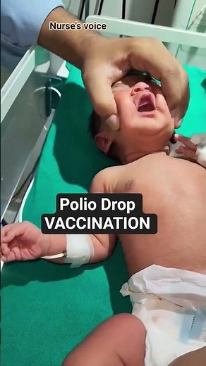 New born baby Vaccine #poliodrops #immunizations #vaccine #immunity