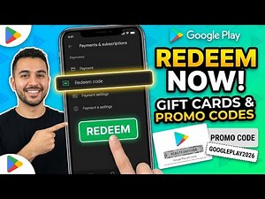 How to Redeem Google Play Gift Cards & Promo Codes! 📱💳