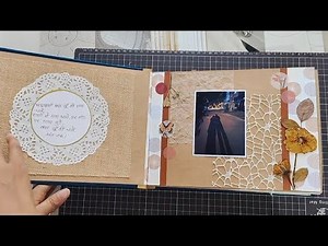 Scrapbook Album for My Best Friend’s Wedding 🥹💍 | DIY Memory Book