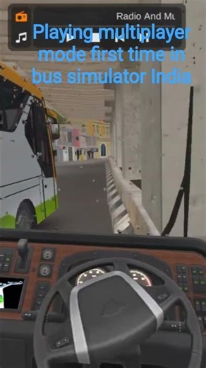 Playing multiplayer mod first time in bus simulator India #‪@OmTheLegendKid‬