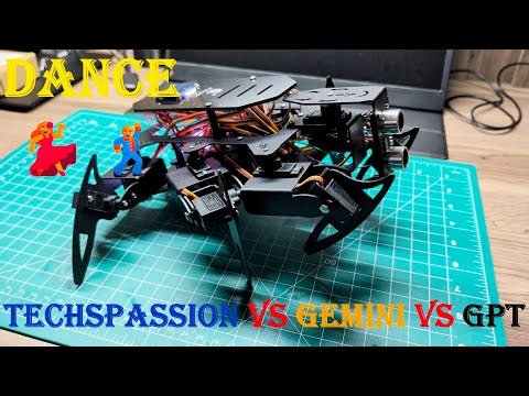 Balance Test & Dance Competition Spider Robot #arduino #robot