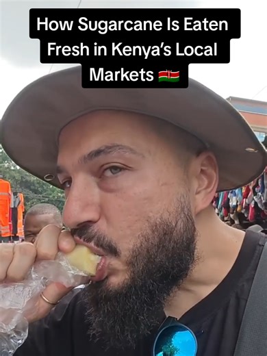 How Sugarcane Is Eaten Fresh in Kenya’s Local Markets 🇰🇪 #fyp #kenya #kenyantiktok🇰🇪 #davudakhundzada #TikTokCreatorSearchInsightsIncentive