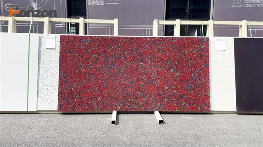 Horizon Crystal White Artificial Stone Quartz Stone  Countertop Translucent