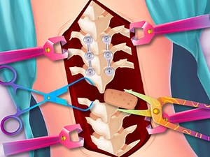 Anna Scoliosis Surgery 🕹️ Online Game | Gameflare.com