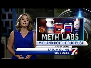 Meth Lab Inside Midland Hotel Room