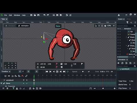 Como hacer animar un personaje | Dragon Bones