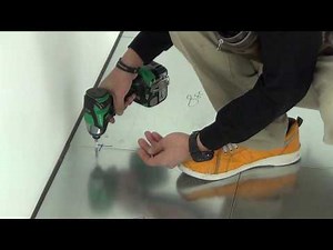 OAフロアのパネル加工方法