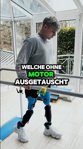 Prothesen mit vs. ohne Motor – der Unterschied in 37 Sekunden #AmputeeLife #LebenMitProthese