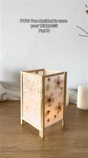 TEABAG Sakura Lantern | Spring DIY Idea | Japan Inspired
