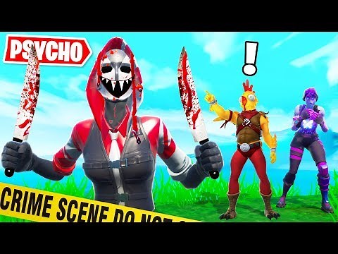 RUN From The PSYCHO or DIE! (Fortnite Creative Gamemode)