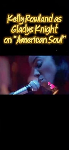 Kelly Rowland as Gladys Knight on American Soul | Soul Train Series
