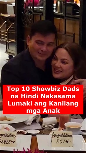 34K views · 197 reactions | Top 10 Showbiz Dads na Hindi Nakasama Lumaki ang Kanilang mga Anak | The Philippines Showbiz List | Facebook