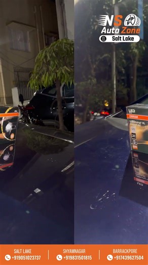 Tata Altroz Gets OSRAM LED Lights Upgrade 🔥 | Night Visibility Test | NS Auto Zone
