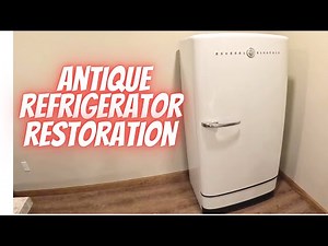 How To Restore An Antique Refrigerator