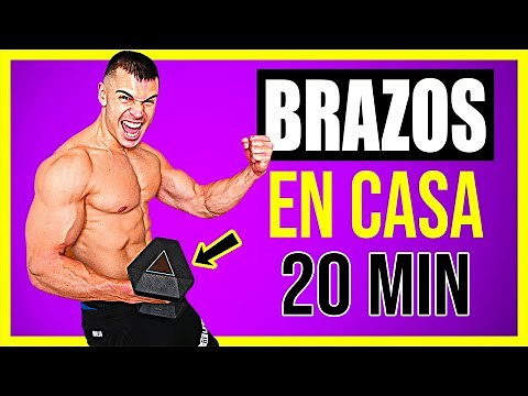 20 Minute ARMS Workout At HOME with DUMBBELLS 💪 BICEPS and TRICEPS for MEN and WOMEN