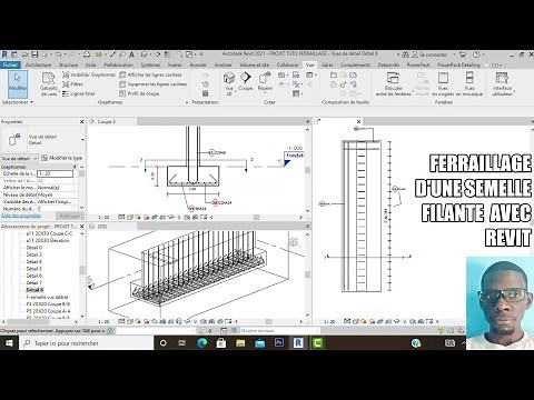 Tutoriels 16 revit ferraillage / semelle filante