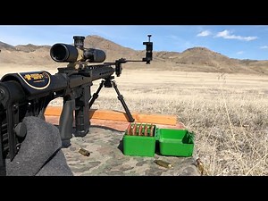 6.5 Creedmoor 1 Mile Shot! Uintah Precision UPR10