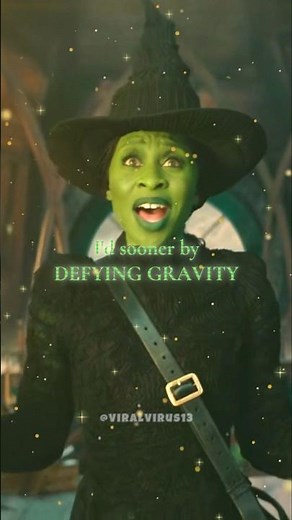 WICKED Defying Gravity Movie Scene