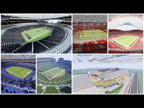 Minecraft - My TOP 20 Stadiums! (All Time) | TheCraftCrusader