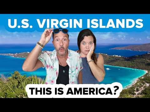 Our First Time in the U.S. Virgin Islands 😲 ST THOMAS Surprised Us 🇺🇸