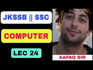 JKSSB (24) / COMPUTER by AAFAQ SIR - COMPLETE PDF by AAFAQ SIR ON OUR TELEGRAM CHANNEL.