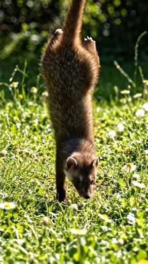 “Chhota Predator, Badi Chase! 😳 Stoat vs Rabbit 🐇⚡”